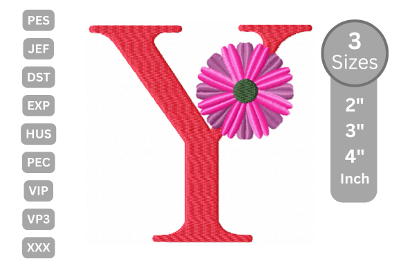 Blossom Alphabet Letter - Y Review