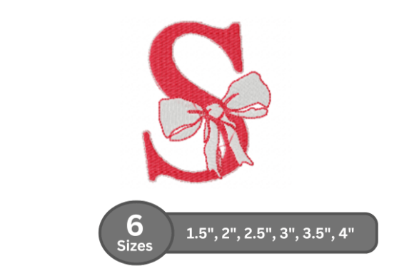 Cherry Knot Alphabet -S