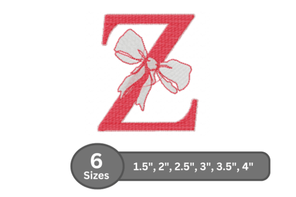 Cherry Knot Alphabet -Z