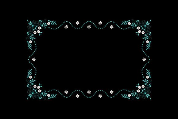 Floral Lace Frame