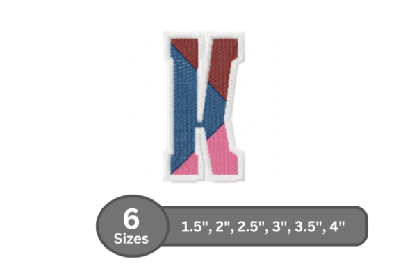 Street Varsity Alphabet - K