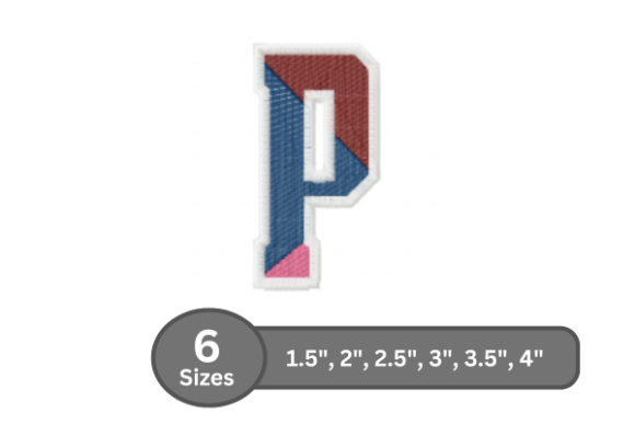 Street Varsity Alphabet -P