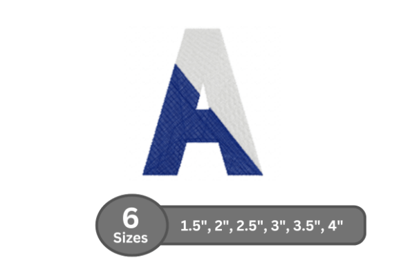 Twin Fill Alphabet - a